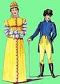 1808 г. Дама и кавалер в выходной одежде